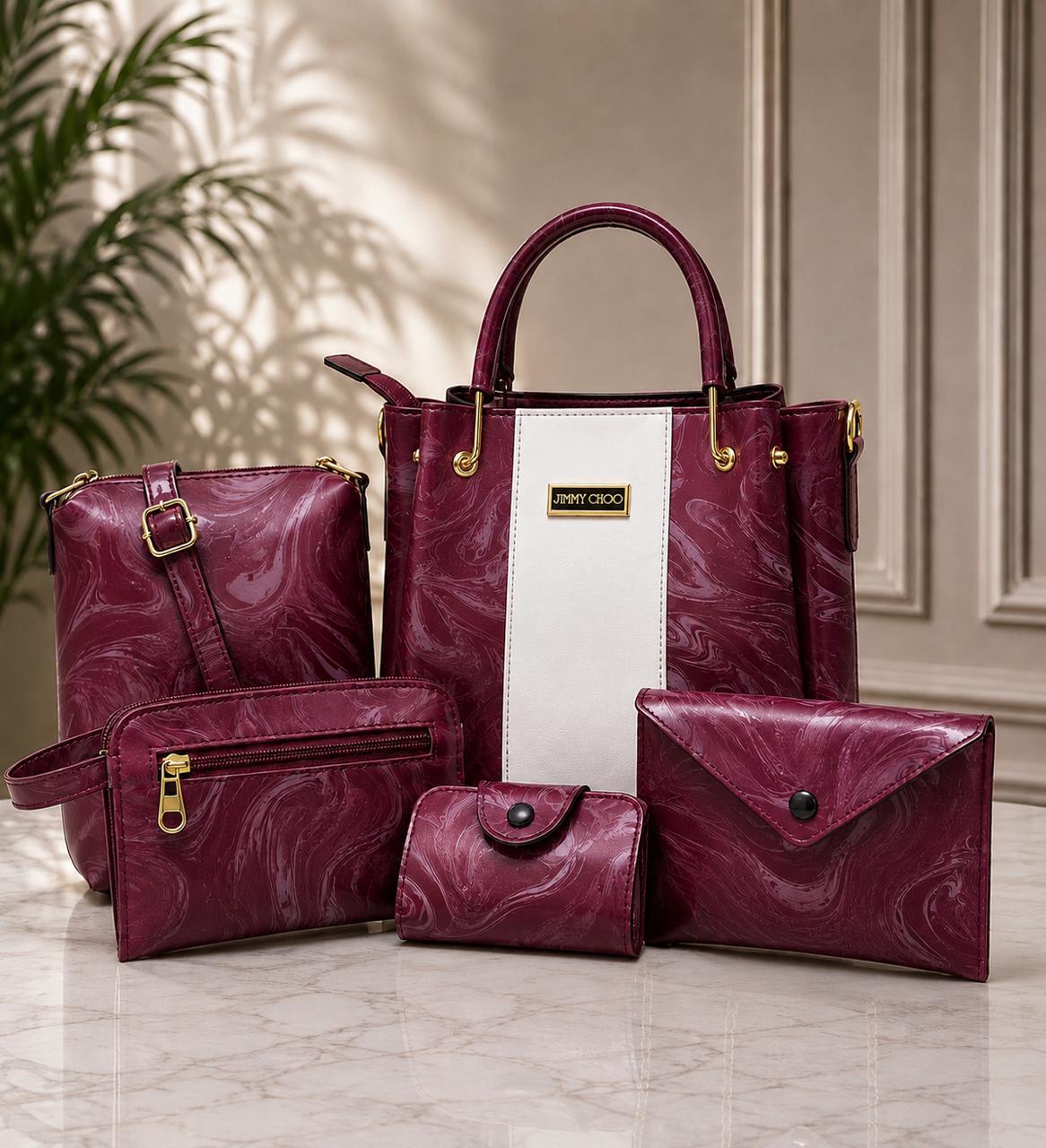 5-Piece Elegant Bag Set