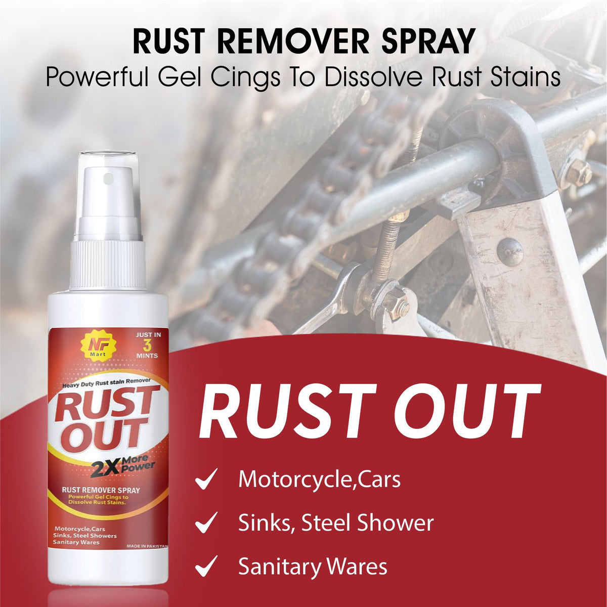 Rust Remover spray