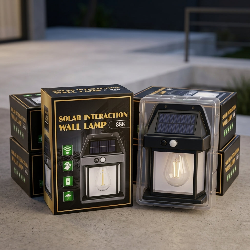 Solar Waterproof sensor light