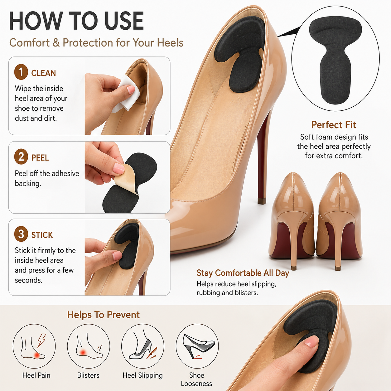 Sponge Heel Protector