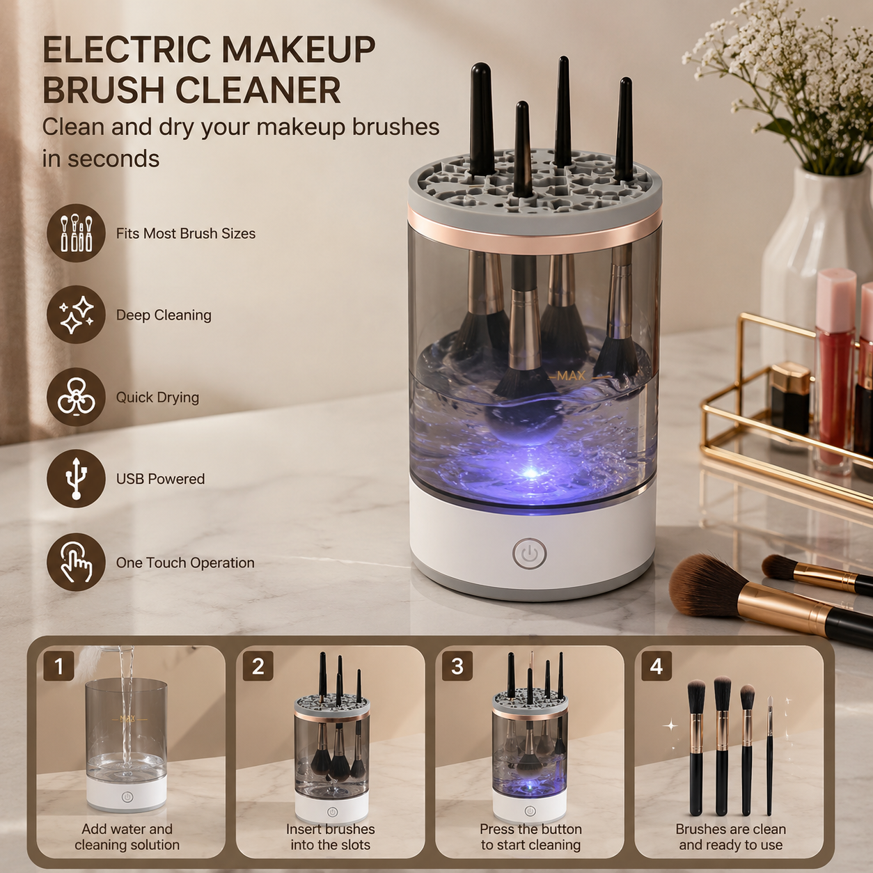 Makeup Brush Cleaner