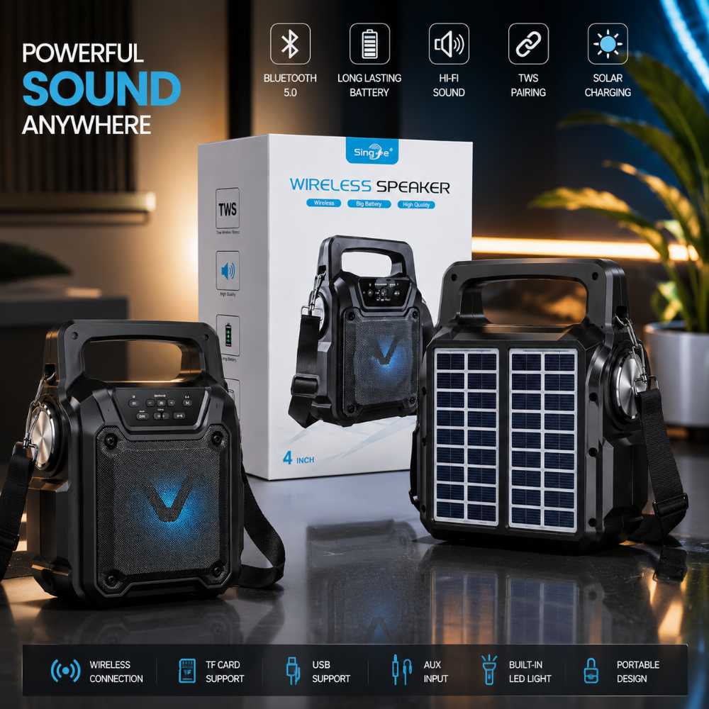 Bluetooth Speaker with Light
