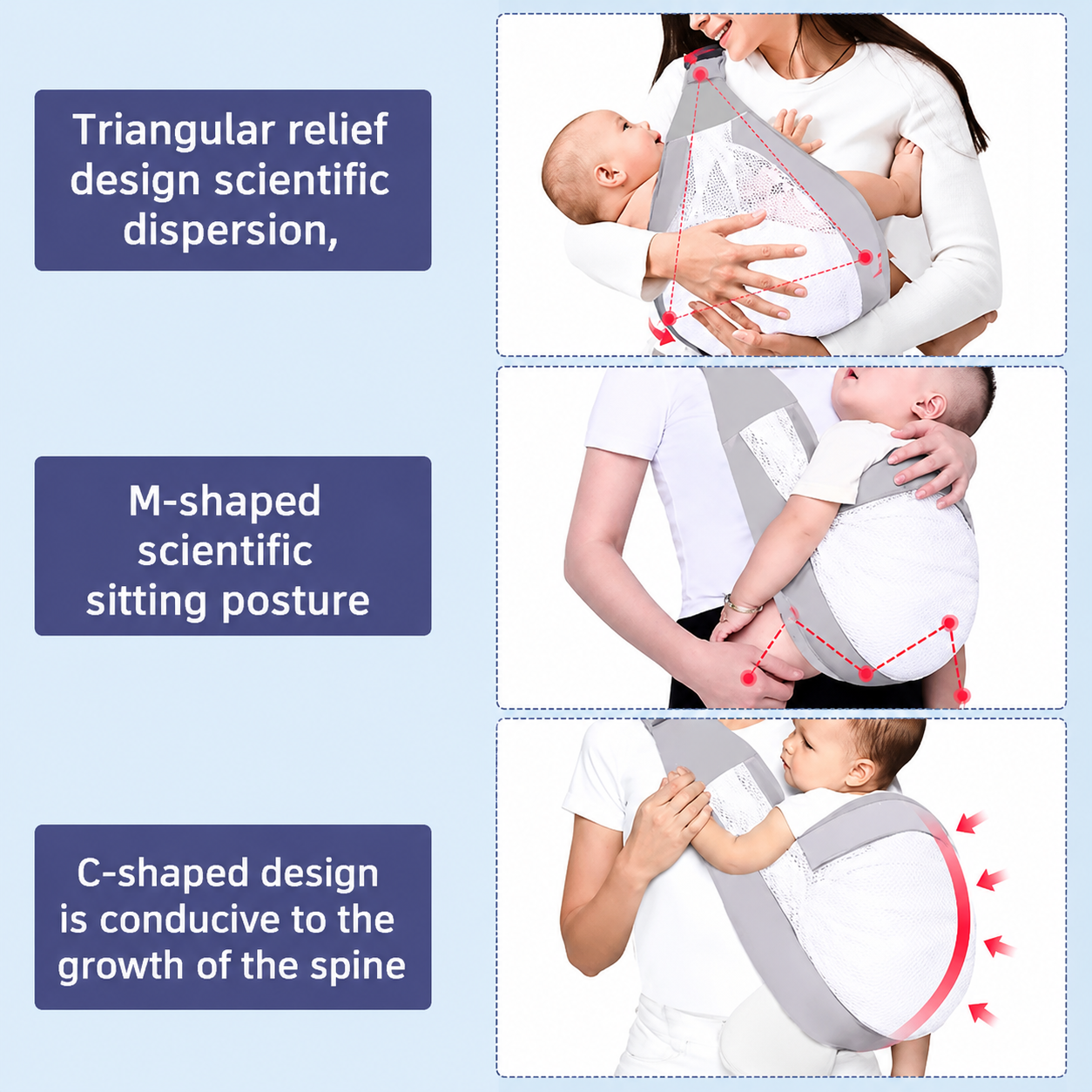 Baby Carrier Sling Strap